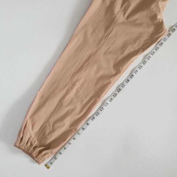 Lululemon Shift in Time Criss-Cross Back Elastic Waist Jumpsuit Beech Wood NWT - Picture 14 of 14